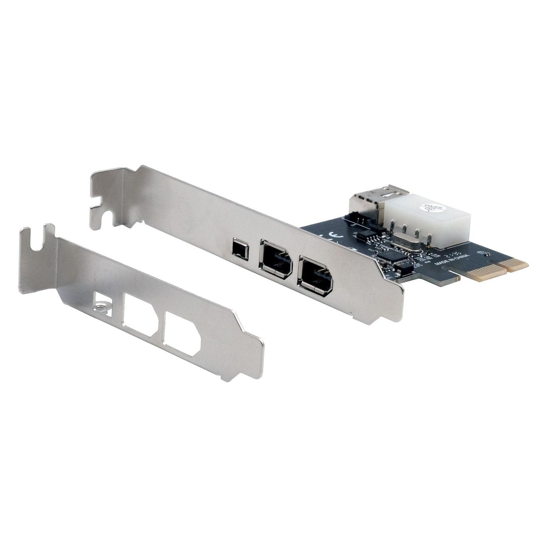 Exsys GmbH PCI-Express FireWire 1394a Karte mit 3+1 Ports (Via) (EX-16600)