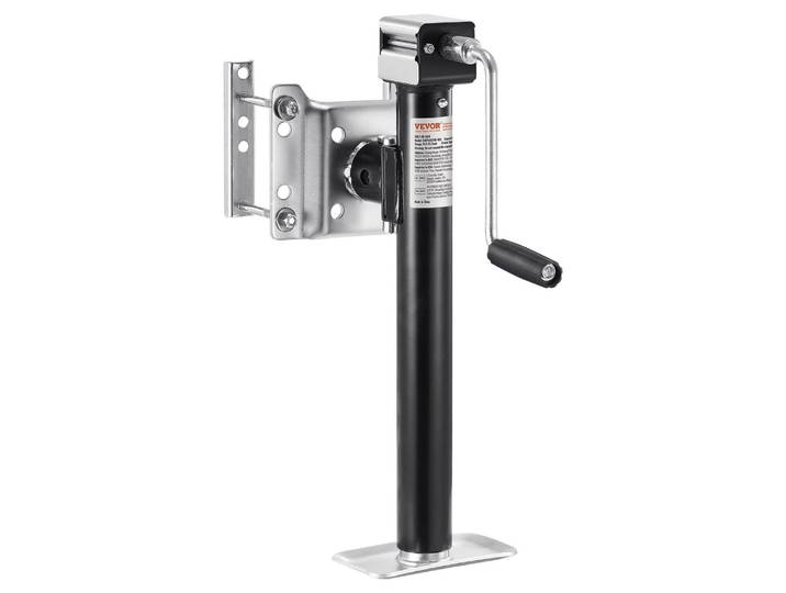 Cric de remorque VEVOR\, remorque avec capacité de charge dynamique de 2267 kg\, support de levage de 365 mm\, adapté aux remorques et aux remorques de yacht