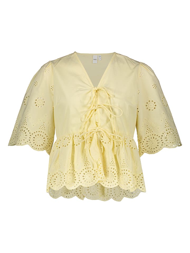 YAS Bluse in Gelb - 36