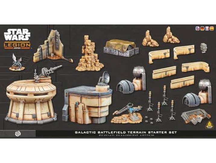 Asmodee, Star Wars: Legion – Galactic Battlefield Terrain Starter Set