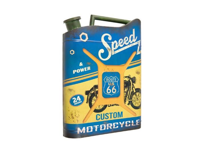 Metall Schild 34x46 cm Gasoline 3