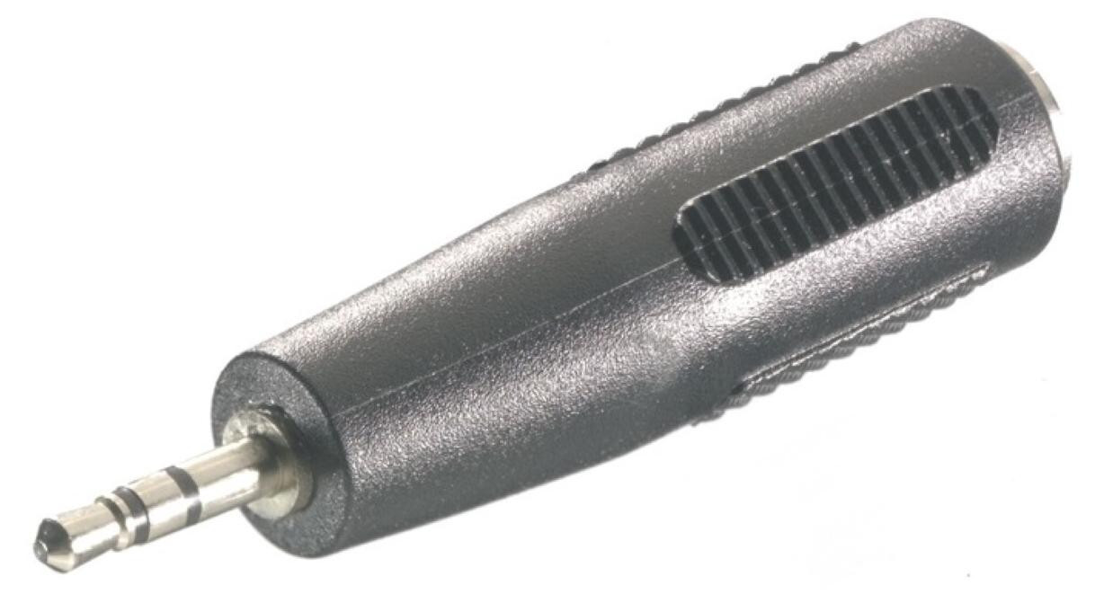 Vivanco Audio-adapter 3,5 mm naar 2,5 mm stereo