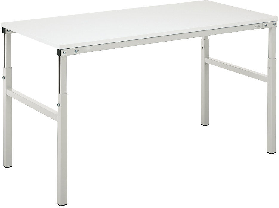 Arbeitstisch Serie TP, Grundtisch, manuell höhenverstellbar, BxT 1000 x 500 mm Treston