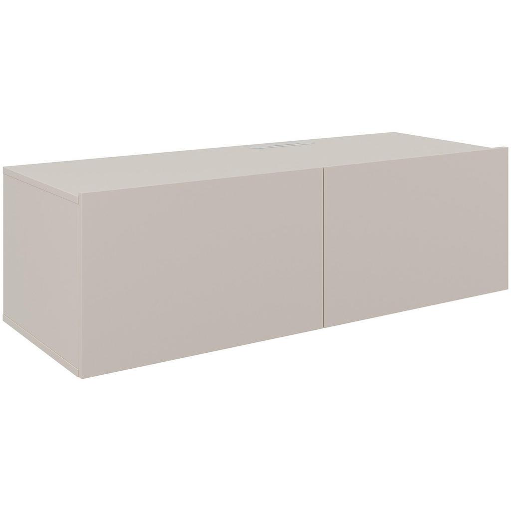 Hom`in Lowboard , Kaschmir , Holzwerkstoff , 120x36.7x45 cm , Typenauswahl, hängend, In verschiedenen Grössen erhältlich , Wohnzimmer, TV Möbel, Lowboards, Lowboards hängend