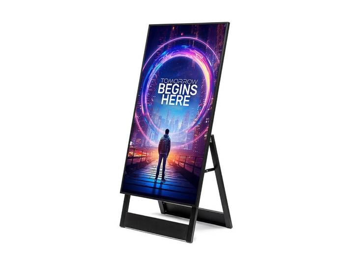 Showdown Displays Standregal Digitaler Kundenstopper 55 Samsung, 1-tlg.