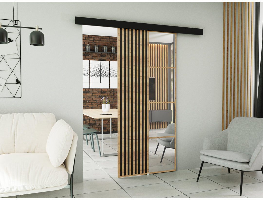 Brayden Studio DOOR MOLI 1 Beige 82cm x 205cm