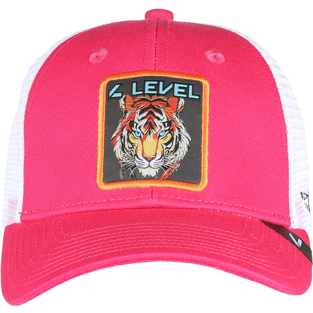 Level Cap Mesh TIGER fuchsia
