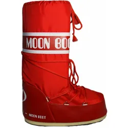 ORIGINAL TECNICA MOON BOOTS Classic Nylon - 1 Paar (unisex) - 23-26 rot