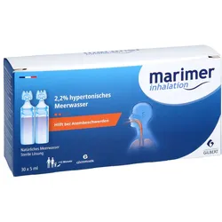 Marimer Inhalation Meerwasser Hyperton.2,2% Inh.l. 30X5 ml