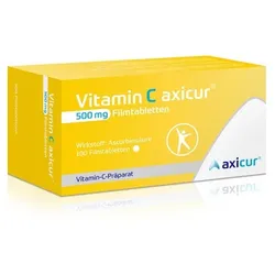 VITAMIN C AXICUR 500 mg Filmtabletten 100 St