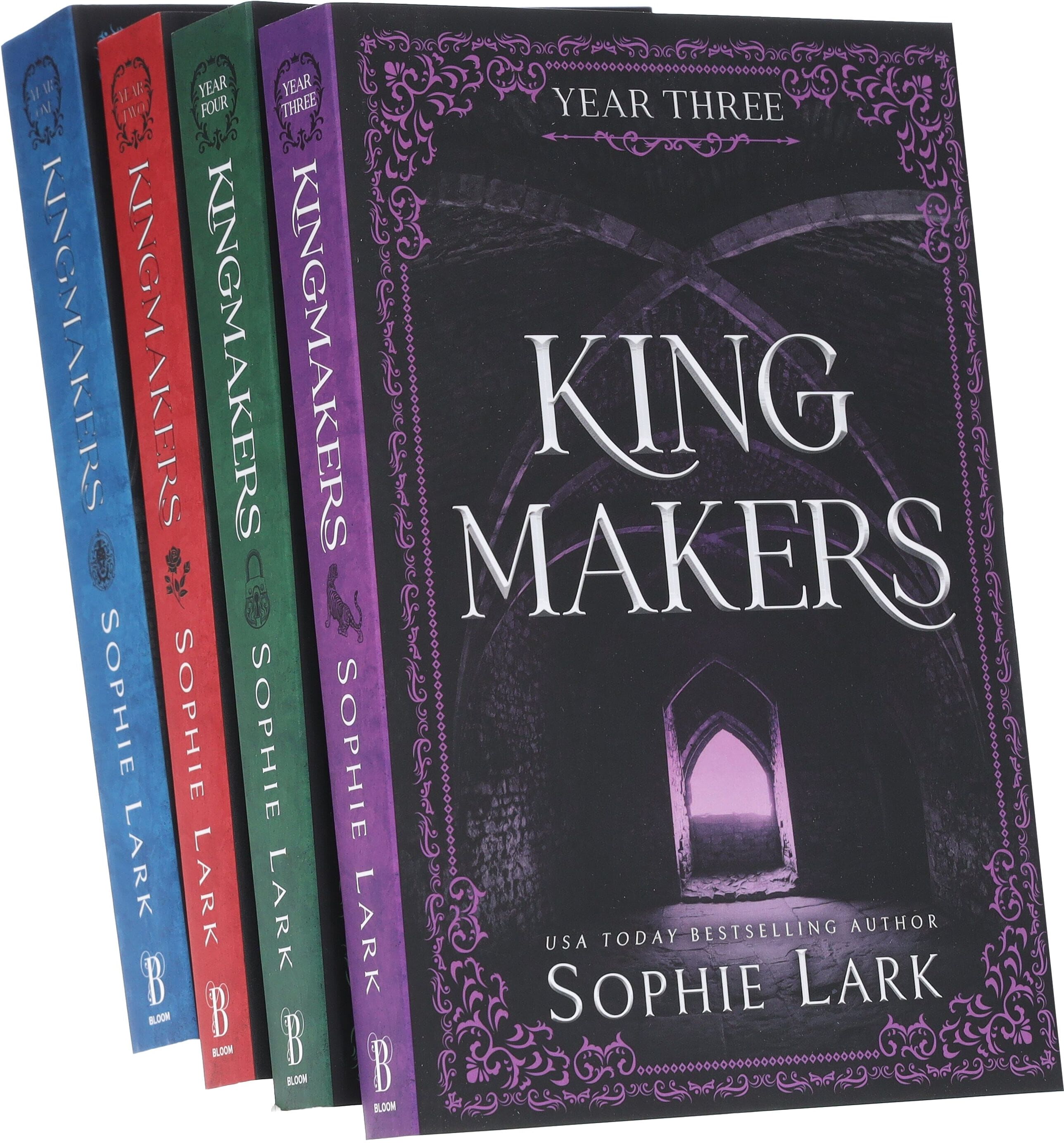 Kingmakers Series by Sophie Lark 4 Books Collection Set - Fiction - Paperback Bloom Books