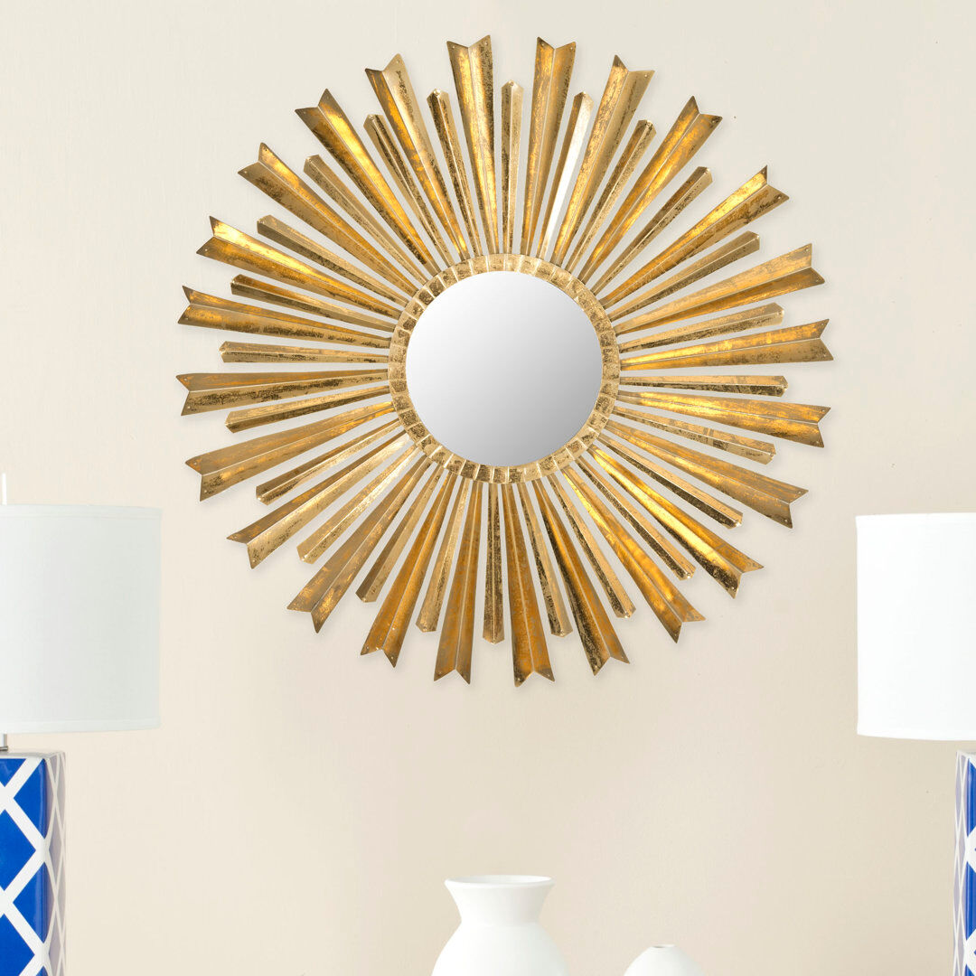 Bloomsbury Market Kairi Flat Mirror 83.82cm H X 83cm W X 2cm D