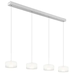 Hängeleuchte Lunoui Klar/Weiß max. 24 Watt