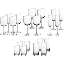 WEIN- UND SEKTGLÄSER NewMoon transparent 20er Set
