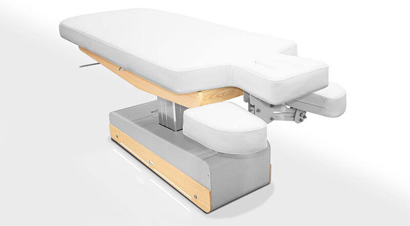 Marquesa elétrica de alta gama Swop S3 SPA com calefação e tricabezal: Personalizável, desenho sem costuras, extremo conforto... um modelo que reinventa as regras do jogo (cor madeira natural)