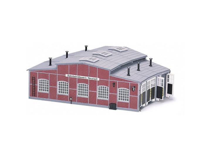Fleischmann Modelleisenbahn-Set Fleischmann 9475 N Ringlokschuppen