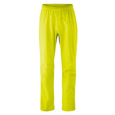 Fahrradhose GONSO "Save Pants Zip", Damen, Gr. XXL, Normalgrößen, gelb, 100% Polyester, Hosen Fahrradhose, Unisex Regenhose, wasserdichte Radhose, ideal als Überhose
