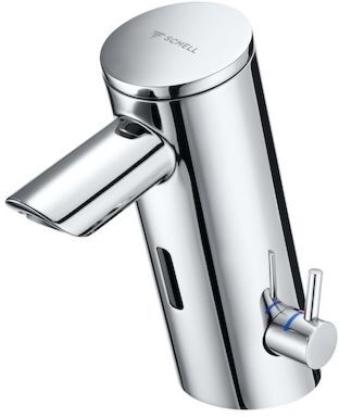 Schell PURIS E2 Infrarot-Waschtisch-Armatur 002880699 mit Unterputznetzteil, HD-M, Netzbetrieb, verchromt
