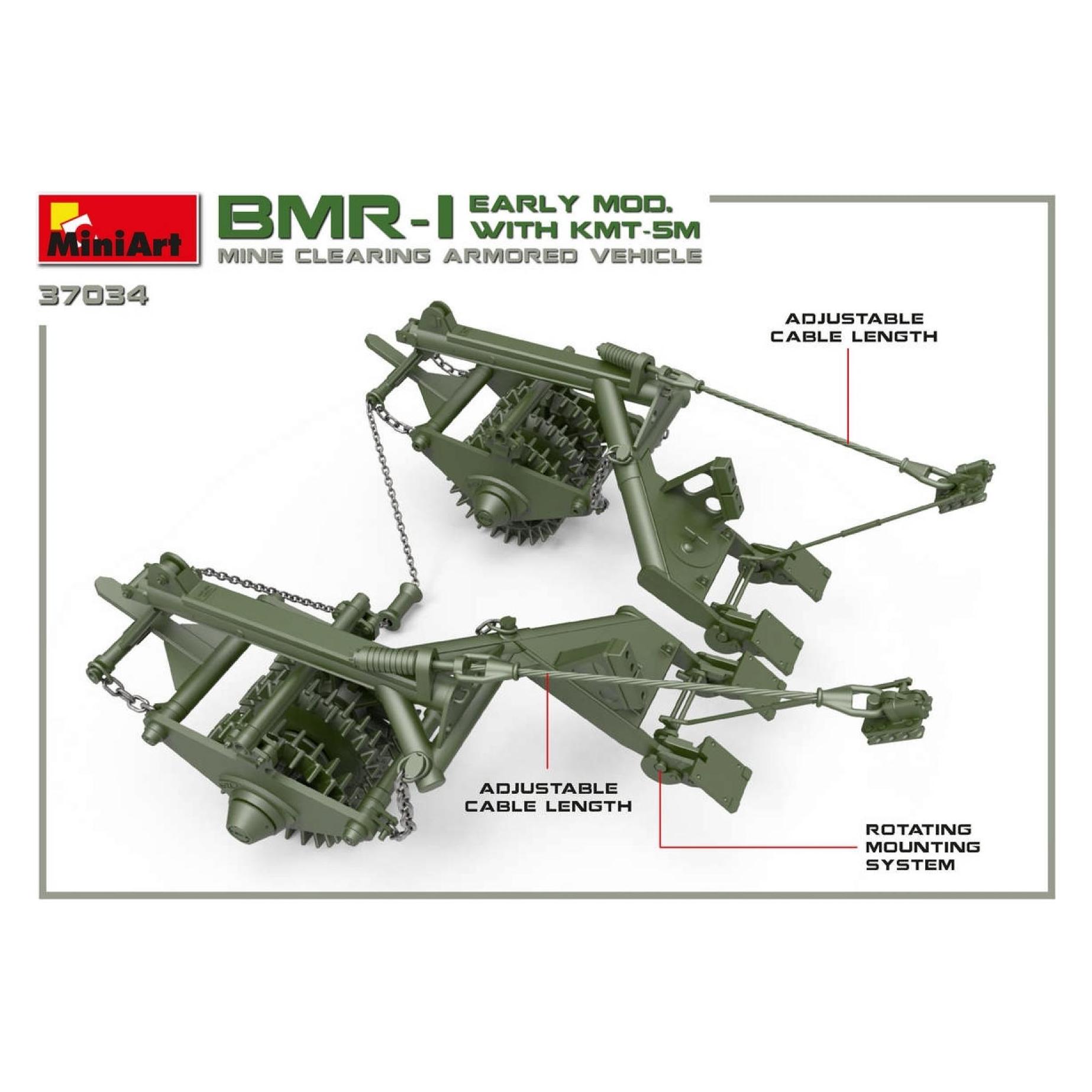 Mini art BMR-1 Early Mod.with KMT-5M (37034)