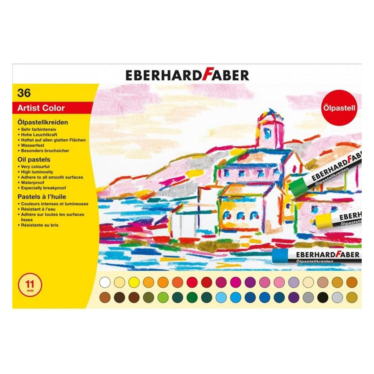EberhardFaber Ölpastellkreide 36er Kartonetui (36x) (522036)