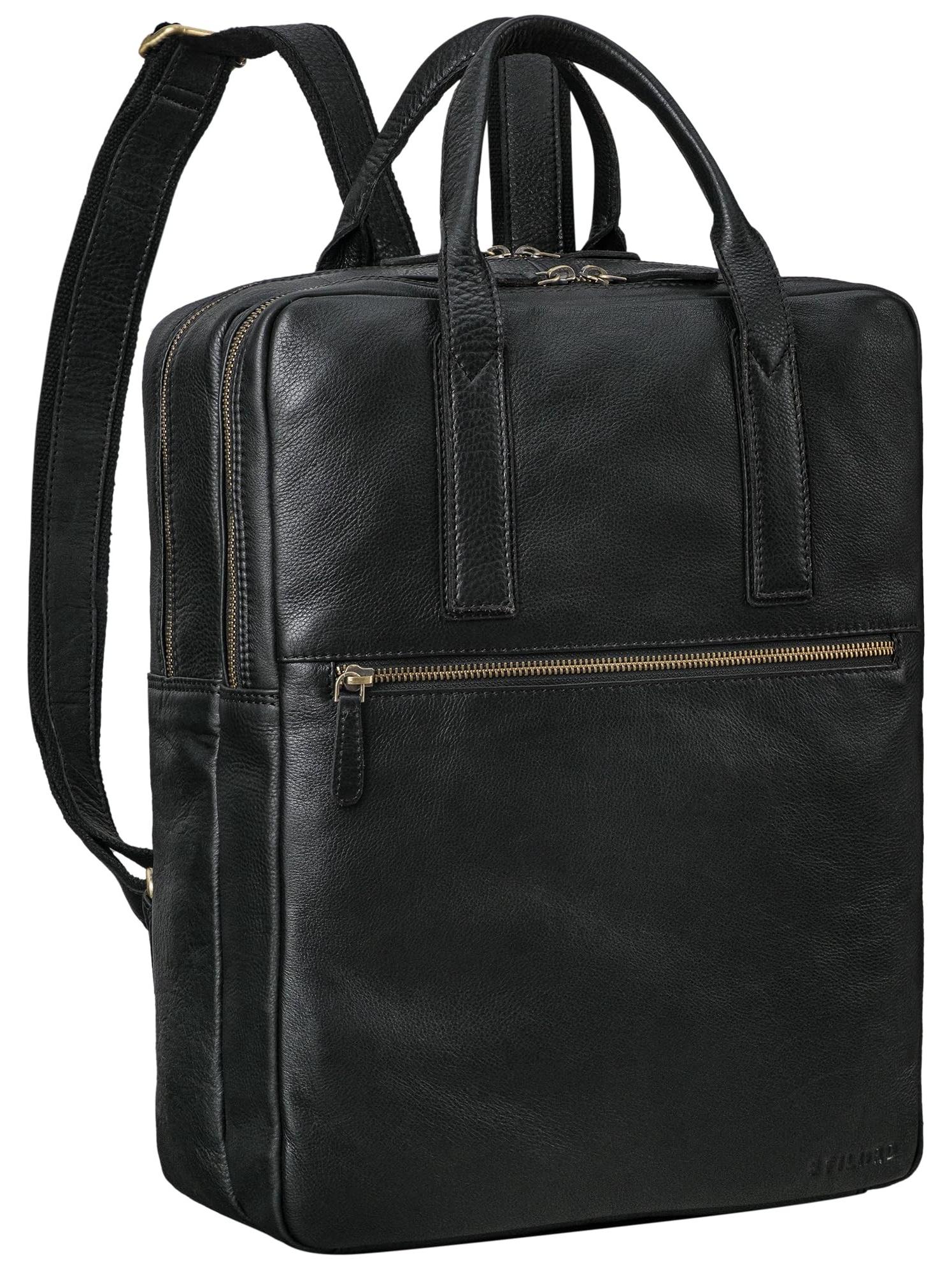 Stilvolle Leren Business Rucksack mit Griff