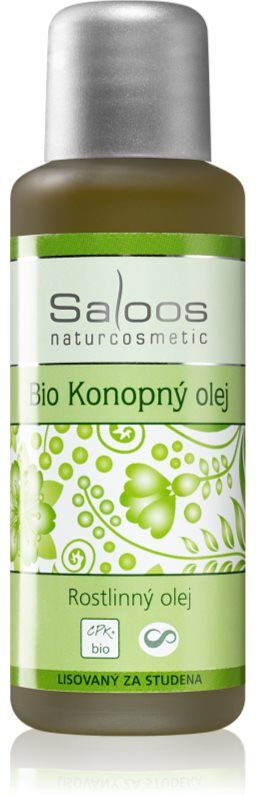 Saloos Cold Pressed Oils Bio Cannabis huile de chanvre bio 50 ml