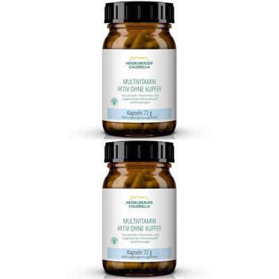 Multivitamin Aktiv ohne Kupfer Kapseln 2x 2x120 St