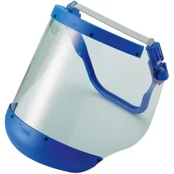 Voss Helme, Schutzbrille + Gesichtsschutz, Elektrikerschutzschild mit Helmhalterung Klasse 2