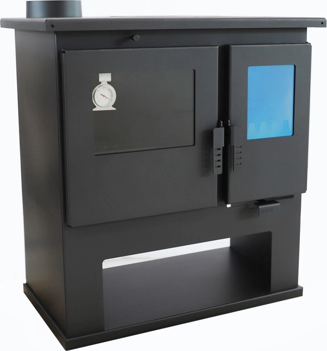 Verso CS Lite 7,7 kW Holzherd | Kaminofen mit Ofen - Links