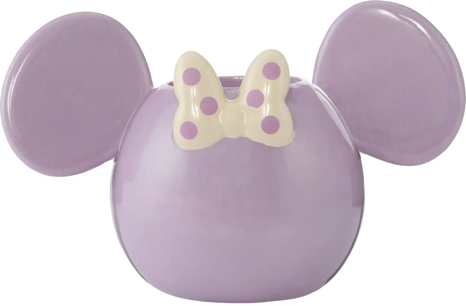 Disney 3D Übertopf Minnie   ¦ lila/violett ¦ Keramik ¦ Maße (cm): B: 20 H: 13,5