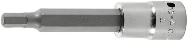 HOLEX Douille tournevis 6 pans, 1/4 pouce longue 4 mm (631715 4)