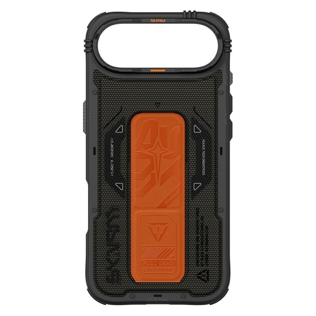 Skinarma Phantom Case for iPhone Air Magnetic Charging + Grip Stand Olive (Apple iPhone Air) (SK-2025IP6.6-PHTM-GRN)