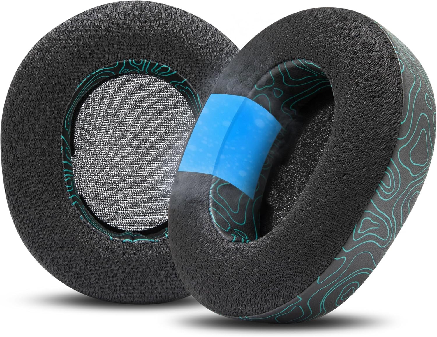 Wicked Cushions Arctis Nova Pro Wireless Oorkussens Midnight FrankP - Geschikt voor SteelSeries Nova Elite & Nova Pro Omni