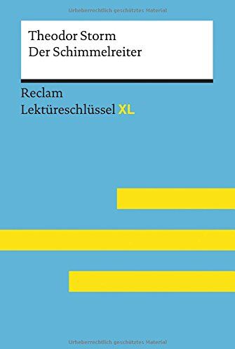 Swantje Ehlers - Der Schimmelreiter von Theodor Storm: Lektüreschlüssel mit Inhaltsangabe, Interpretation, Prüfungsaufgaben mit Lösungen, Lernglossar. (Reclam Lektüreschlüssel XL) - Preis vom 30.09.2026 22:30:23 h