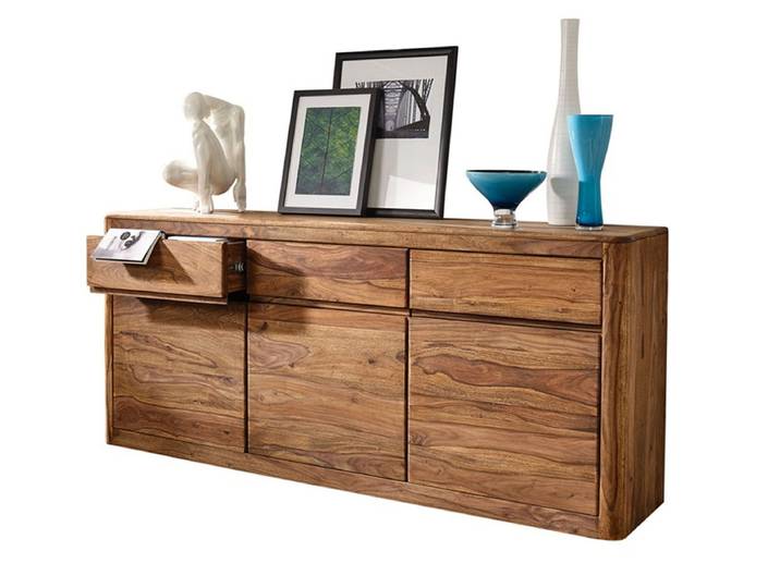 Sideboard 180x80cm 'Indian Sunset' Sheesham massiv gebeizt