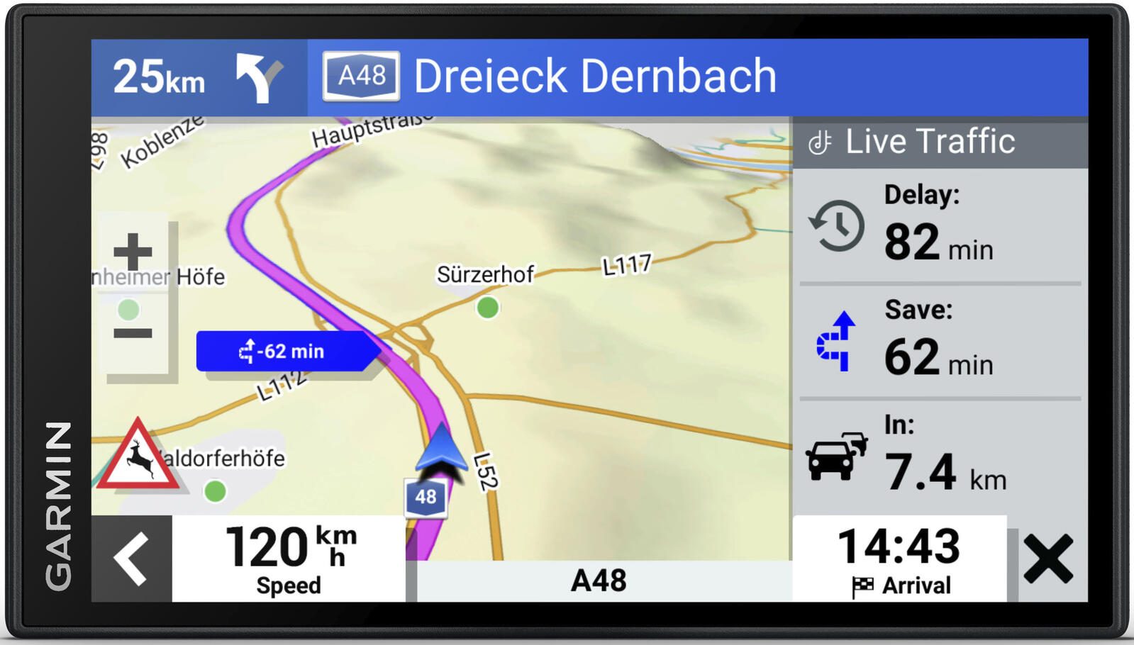 GARMIN Navigationsgerät DriveSmart™ 76 MT-D 010-02470-11