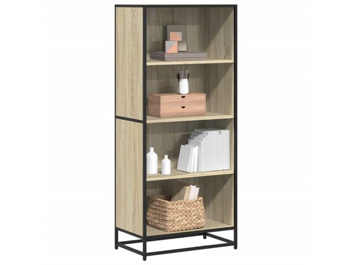 TOP-SELLER Bibliothèque chêne sonoma 60x35x139 cm bois d'ingénierie Montage-facile 11579