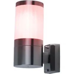 Smart Außen Wand Leuchte Balkon Strahler Garten Lampe steuerbar per Handy Sprache App im Set inkl. RGB LED Leuchtmittel