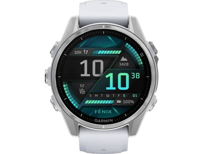 Garmin Fenix 8 Zilver/Wit 43mm