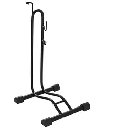 SPORTNOW SPORTNOW Fahrradständer vertikal und horizontaler Radständer für 700c Fahrräder