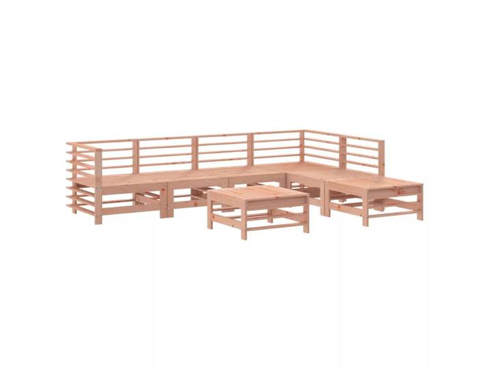 VidaXL - Garten lounge set douglasienholz, One Size, Braun