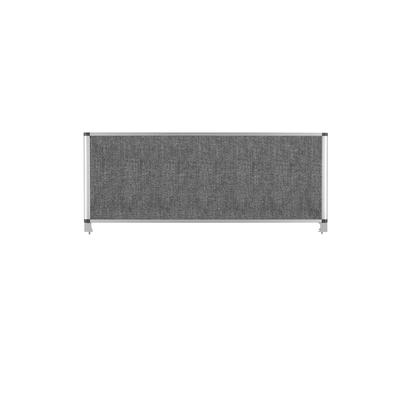Bi-Office Evolution Schallabsorbierender Tischtrenner, Trennwand grau 90x35cm