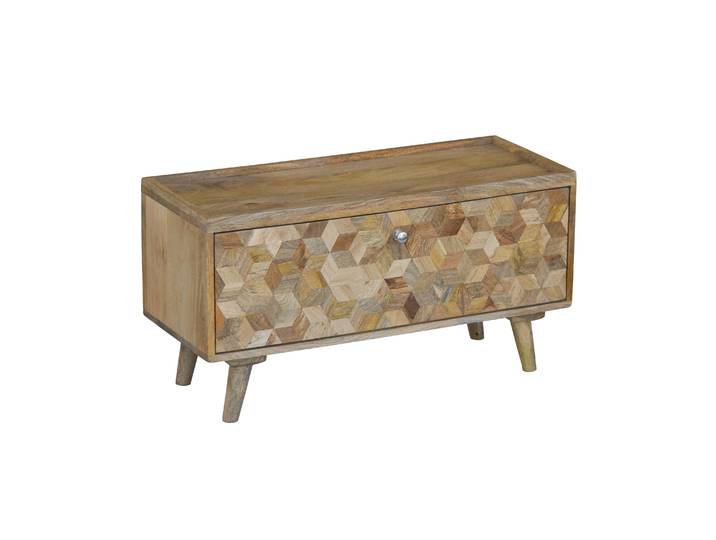 TV Möbel Holz Vintage LEVA