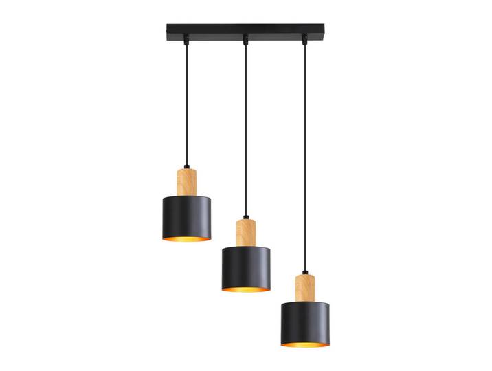 ZMH Pendelleuchte Celen 40/12/173.5 cm, Schwarz, Metall, Mode, E27, 12x173.5x40 cm, Lampen & Leuchten, Innenbeleuchtung, Hängeleuchten, Pendelleuchten