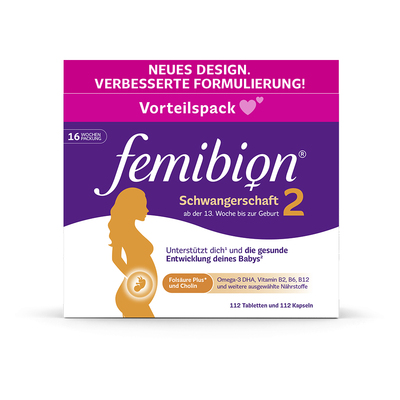 WICK Pharma - Zweigniederlassung der Procter & Gamble GmbH FEMIBION 2 Schwangerschaft Kombipackung 156,9 g 15200035