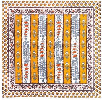 Couleur Nature Provence Avignon Napkins - Set of 6 - Dijon/Blue