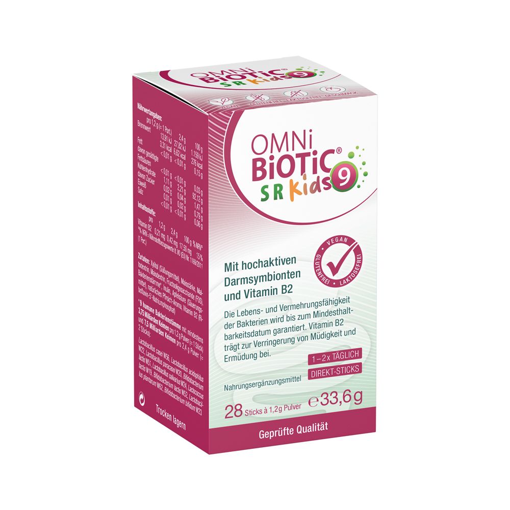 OMNI-BiOTiC Sr-9 Kids Pulver Sticks 28x1,2 g