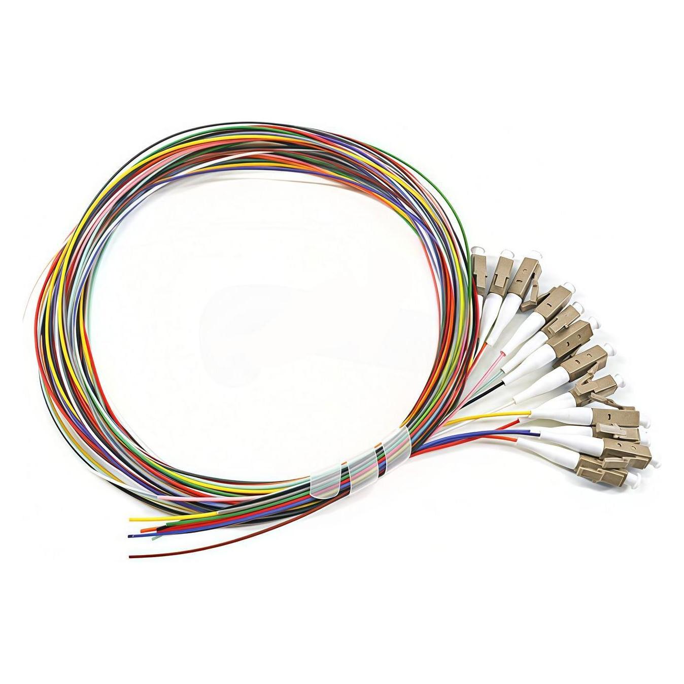 Lanview Pigtail LC/UPC 50/125 OM4 (2 m) (LVO-PIG-LCUPC-12CORE-OM4-2M)