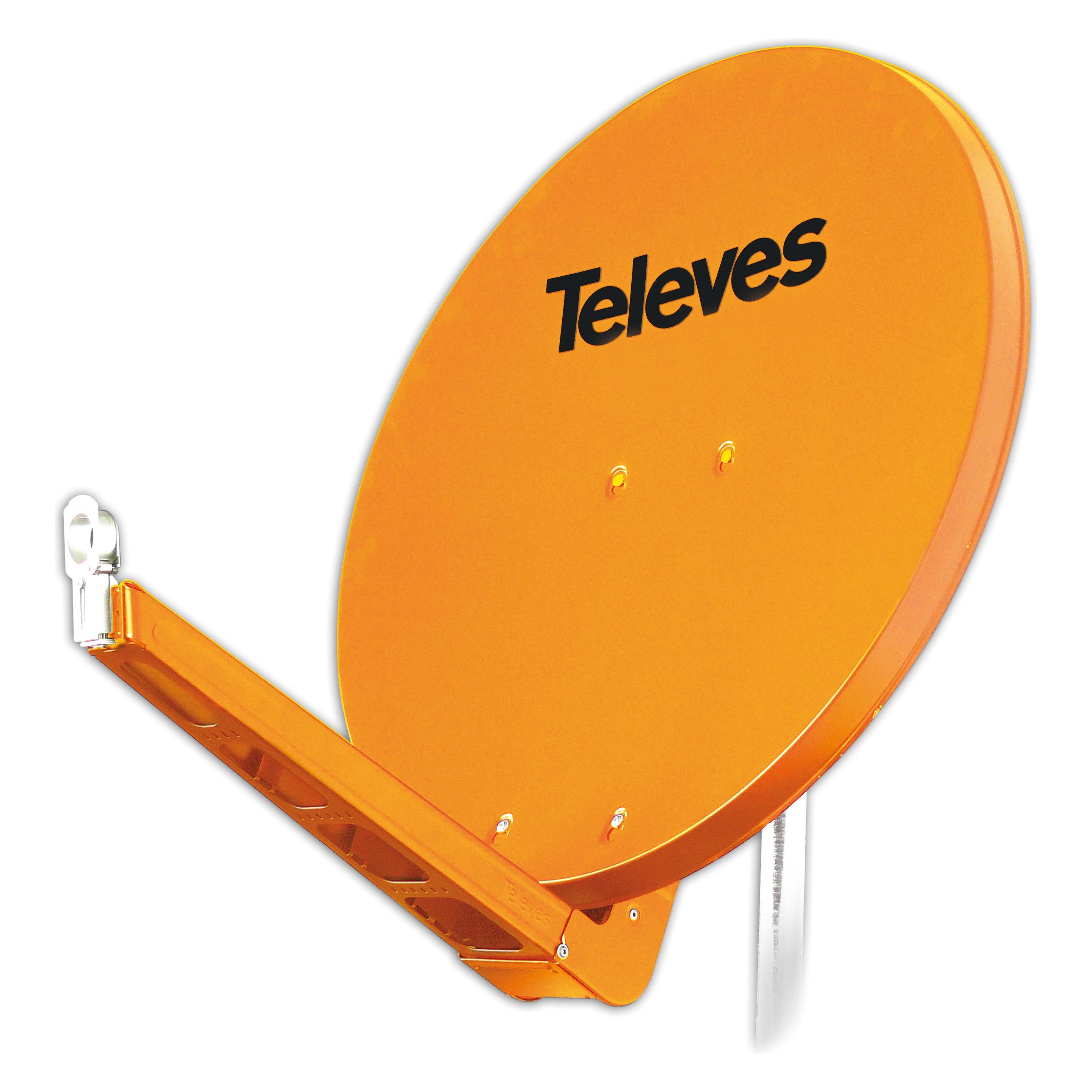 Televes Alu-Reflektor 75x85cm orange QSD 75-O (DVB-S / -S2) (7902)