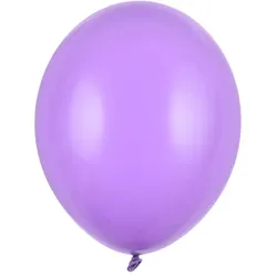 10 Luftballons lila